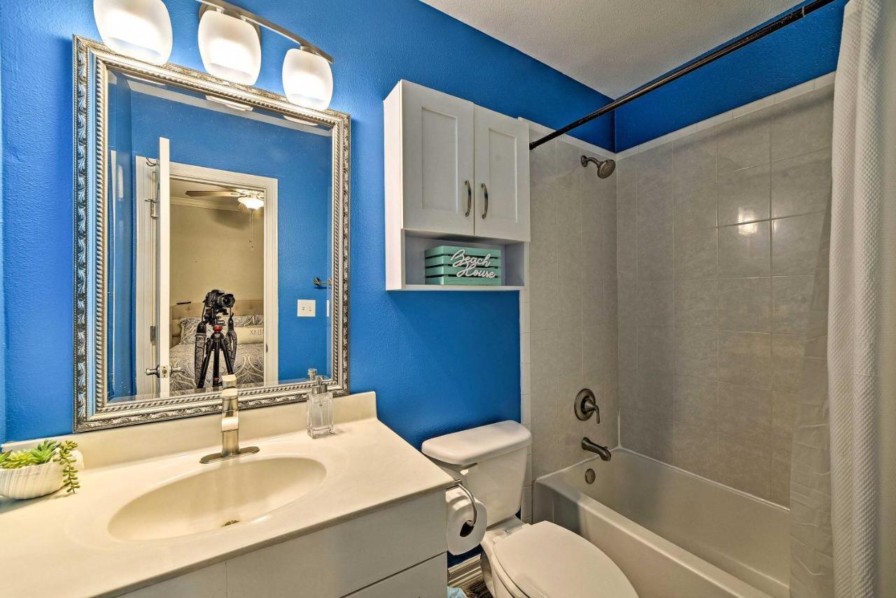 Modern Island Condo With Pool Steps To The Beach! South Padre Island Exterior foto